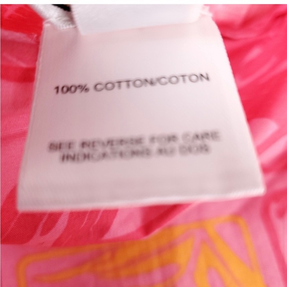 Talbots Pink Orange Floral Wrap Maxi Skirt 10 - Picture 8 of 8